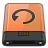 Orange Backup B Icon 48x48 png